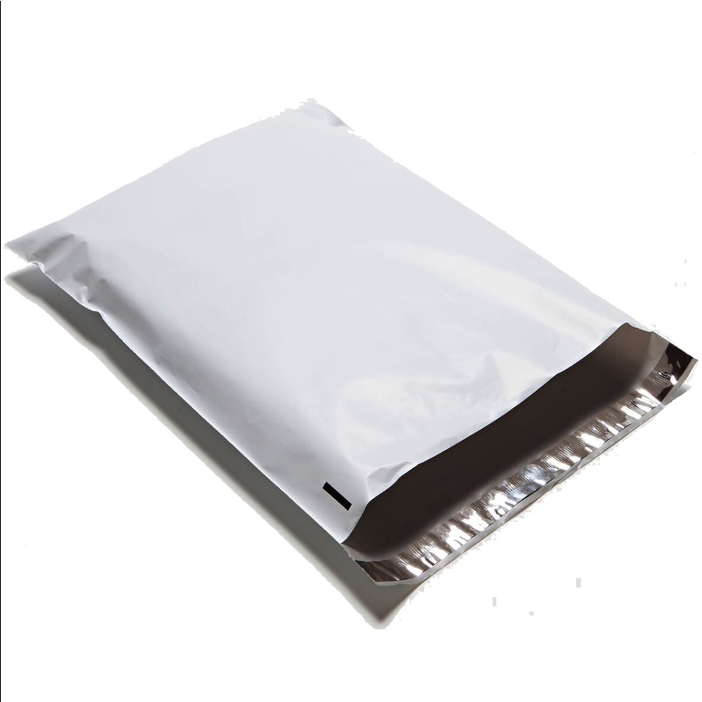 10 (24” X 36”) White Poly Mailers - Picture 3 of 3